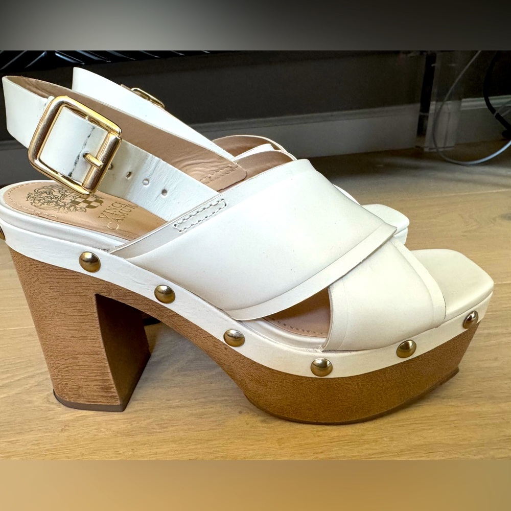 Vince Camuto Platform Sandals Clogs Size 6.5